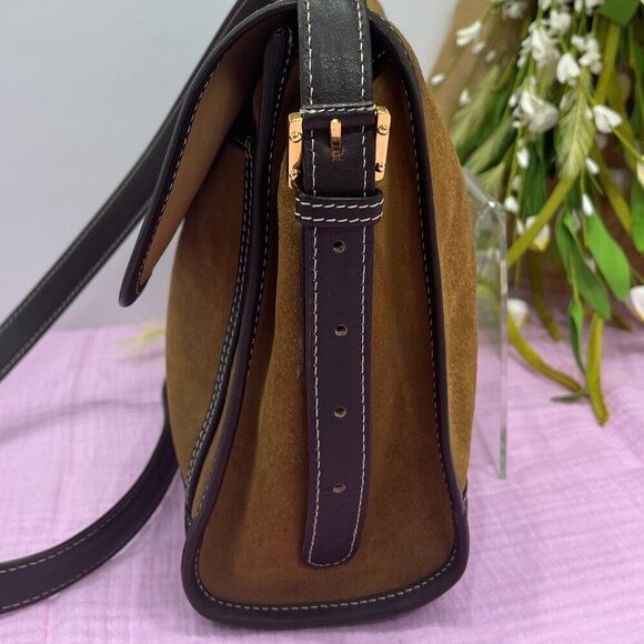 Loewe Olive and Black Crossbody Bag - Picture 15 of 15